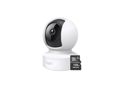 CÁMARA DE SEGURIDAD TAPO C202 WIFI FULL HD + MICRO SD128GB