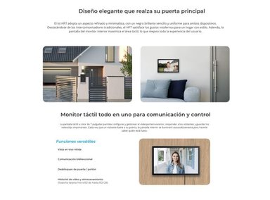 VIDEOPORTERO DOMÉSTICO HP7 + MONITOR TÁCTIL SD7 + MICRO SD 128GB - EZVIZ - 4