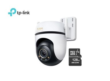 CÁMARA SEGURIDAD TP-LINK TAPO C530WS 3K 5MP + MICRO SD 128GB CON AUDIO BIDIRECCIONAL