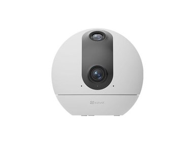 CÁMARA SEGURIDAD EZVOZ C60P DUAL 2K 3MP WIFI VISIÓN 360 CON BOTON LLAMADA