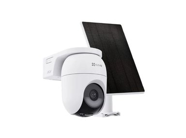 CÁMARA DE SEGURIDAD EZVIZ CB8 LITE 4MP AUDIO BIDIRECCIONAL SIRENA BATERÍA PANEL SOLAR