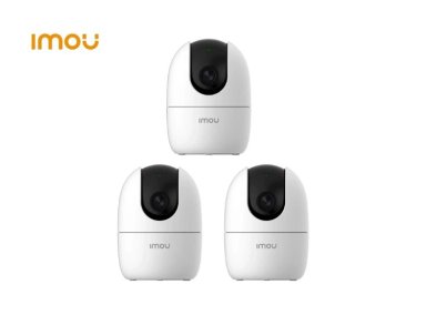 KIT DE 3 CÁMARA DE SEGURIDAD IMOU RANGER 2 3MP INTERIOR 360° VISION NOCTURNA
