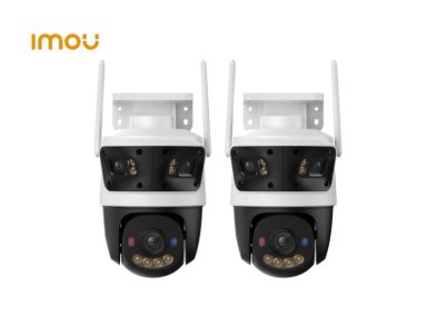 KIT DE 2 CÁMARA SEGURIDAD IMOU WI-FI CRUISER TRIPLE LENTE 3+3+5 MP EXTERIOR AUDIO 2 VÍAS LENTE FIJO Y PT
