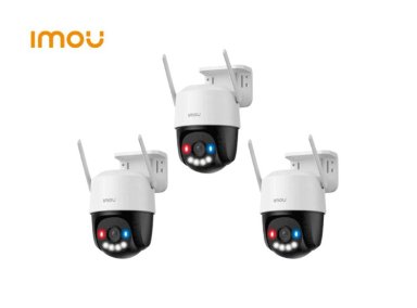 KIT DE 3 CÁMARA SEGURIDAD DOMO IMOU WI-FI CRUSIER SC 3K 5MP FULL COLOR EXTERIOR