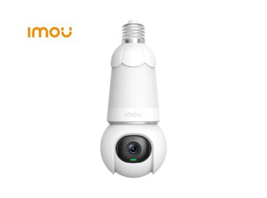 CÁMARA SEGURIDAD WI-FI IMOU FOCO BULB CAM 3MP GIRA 360° NOCHE COLOR
