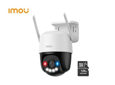 CÁMARA DE SEGURIDAD IMOU WI-FI CRUSIER SC 3K 5MP + MICRO SD 128GB FULL COLOR IP66 EXTERIOR