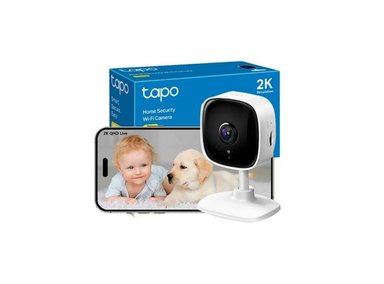 KIT DE 2 CÁMARA DE SEGURIDAD INTERIOR TAPO C110 2K 3MP + MICRO SD 128GB - 2