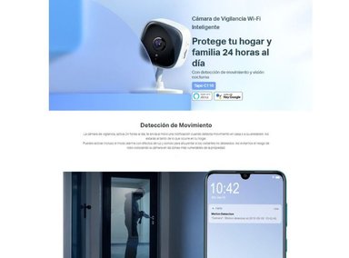 KIT DE 2 CÁMARA DE SEGURIDAD INTERIOR TAPO C110 2K 3MP + MICRO SD 128GB - 4