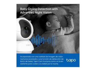 KIT DE 2 CÁMARAS DE SEGURIDAD INTERIOR TAPO C200C + MICRO SD 128GB PARA INTERIOR - 5