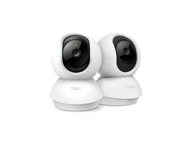 KIT DE 2 CÁMARAS DE SEGURIDAD INTERIOR TAPO C210 2K 3MP PARA INTERIOR HOGAR/OFICINA