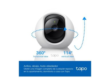 KIT DE 2 CÁMARAS DE SEGURIDAD TAPO C200 FULL HD + MICRO SD 64GB PARA INTERIORES - 4