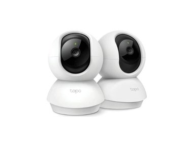 KIT DE 2 CÁMARAS DE SEGURIDAD INTERIOR TAPO C200C PARA INTERIOR HOGAR/OFICINA