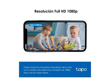 KIT DE 2 CÁMARA DE SEGURIDAD INTERIOR TAPO C100 FULL HD + MICRO SD 64GB - 3