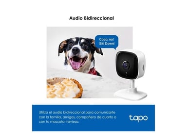 KIT DE 2 CÁMARA DE SEGURIDAD INTERIOR TAPO C100 FULL HD + MICRO SD 64GB - 5