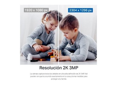 KIT DE 2 CÁMARAS DE SEGURIDAD INTERIOR TAPO C211 2K 3MP PARA INTERIOR HOGAR/OFICINA - 3