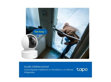 KIT DE 2 CÁMARAS DE SEGURIDAD INTERIOR TAPO C202 FULL HD + MICRO SD 128GB PARA INTERIOR - 4