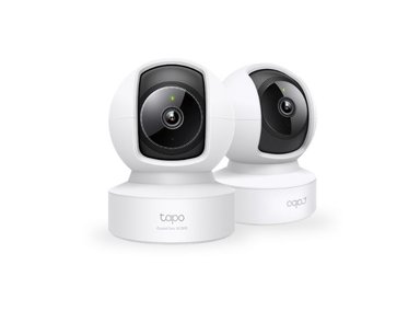 KIT DE 2 CÁMARA SEGURIDAD TP-LINK TAPO C222 2K QHD PARA INTERIORES CON AUDIO BIDIRECCIONAL