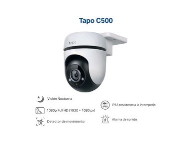 KIT DE 2 CÁMARA SEGURIDAD TP-LINK TAPO C500 FULL HD + MICRO SD 64GB CON AUDIO BIDIRECCIONAL - 2