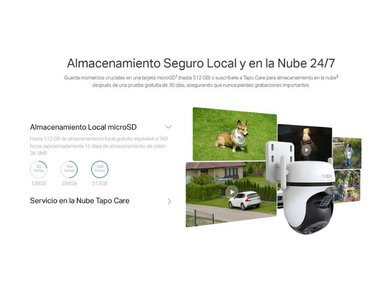 KIT DE 2 CÁMARA SEGURIDAD TP-LINK TAPO C500 FULL HD + MICRO SD 64GB CON AUDIO BIDIRECCIONAL - 7