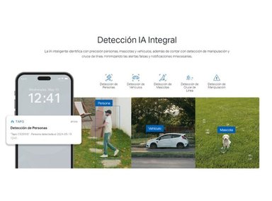 KIT DE 2 CÁMARA SEGURIDAD TP-LINK TAPO C520WS 2K QHD + MICRO SD128GB CON AUDIO BIDIRECCIONAL - 7