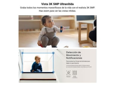 KIT DE 3 CÁMARA DE SEGURIDAD TAPO C230 3K 5MP PARA INTERIORES - 3