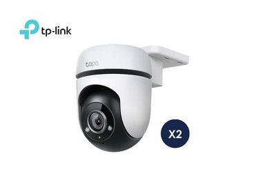 KIT DE 2 CÁMARA SEGURIDAD TP-LINK TAPO C500 FULL HD CON AUDIO BIDIRECCIONAL