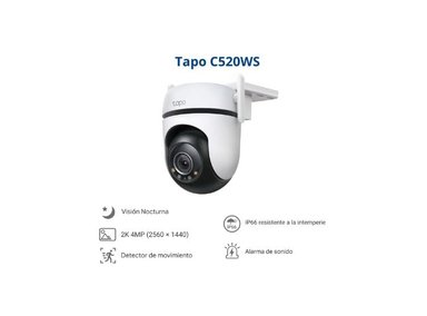 KIT DE 2 CÁMARA SEGURIDAD TP-LINK TAPO C520WS 2K QHD + MICRO SD64GB CON AUDIO BIDIRECCIONAL - 2