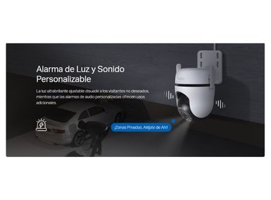 KIT DE 2 CÁMARA SEGURIDAD TP-LINK TAPO C520WS 2K QHD + MICRO SD64GB CON AUDIO BIDIRECCIONAL - 9