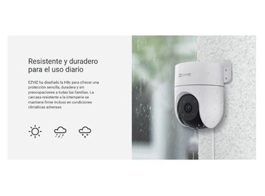 KIT DE 2 CÁMARA DE SEGURIDAD WIFI H8C FULL HD PARA EXTERIOR HOGAR EZVIZ - 4