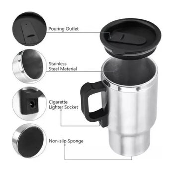 TAZA MUG ELÉCTRICA PARA AUTO - 2
