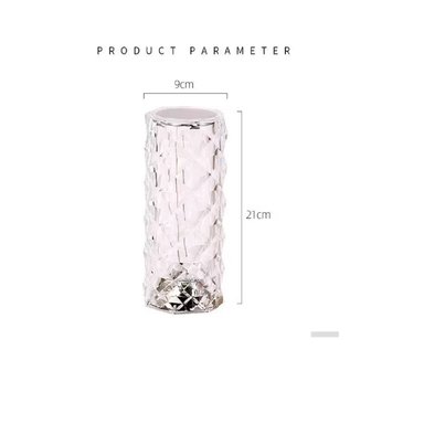 LAMPARA MULTICOLOR CRISTAL BLUETOOTH RGB - 4