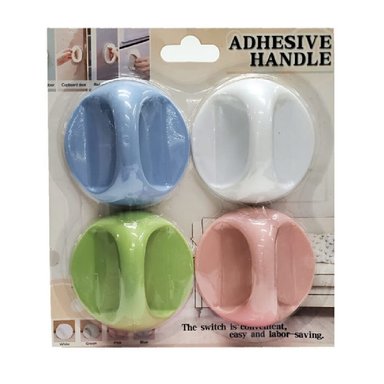 GANCHOS ADHESIVOS 4 PIEZAS