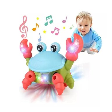 JUGUETE CANGREJO SENSORIAL PARA BEBES - 2
