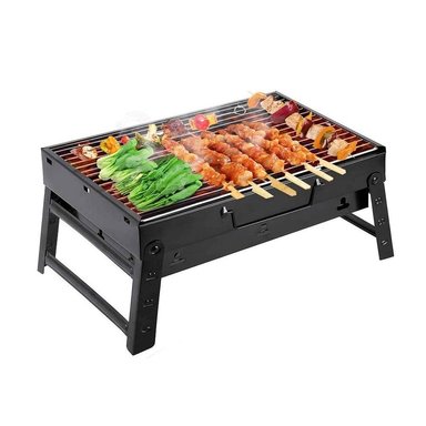 PARRILLA BBQ PORTÁTIL PLEGABLE MESA - 1
