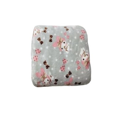 MANTA MELODY GRIS FELPA