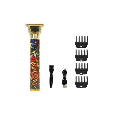 MAQUINA INALÁMBRICA CORTAR CABELLO CON DISEÑO