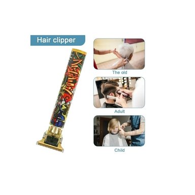 MAQUINA INALÁMBRICA CORTAR CABELLO CON DISEÑO - 2