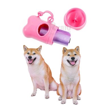 SET DE 3 PORTA BOLSA DESECHABLES PARA MASCOTAS