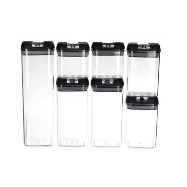 SET DE 7 FRASCOS DE ALMACENAMIENTO