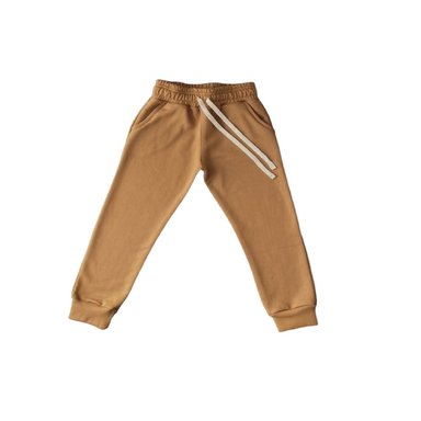 JOGGER FRANELA CAMEL