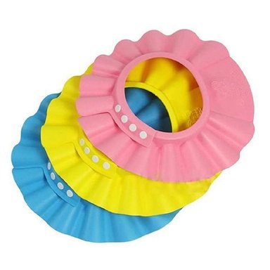 GORRO PROTECTOR DE BAÑO PARA BEBÉ NIÑA