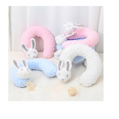 ALMOHADA MULTICOLOR EN FORMA DE U PARA BEBE NIÑO