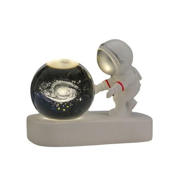 LAMPARA BLANCO ASTRONAUTA ESFERA