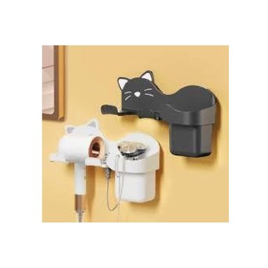 SOPORTE SECADORA DE CABELLO MOD. GATO