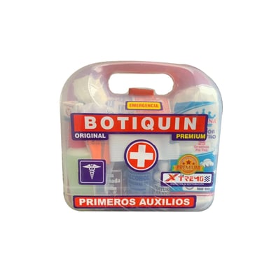 MOCHILA DE EMERGENCIA NARANJA + BOTIQUÍN - 3