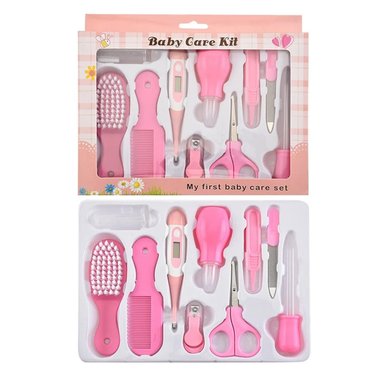 SET BABY CARE DE LIMPIEZA PARA BEBES 10 PCS NIÑA