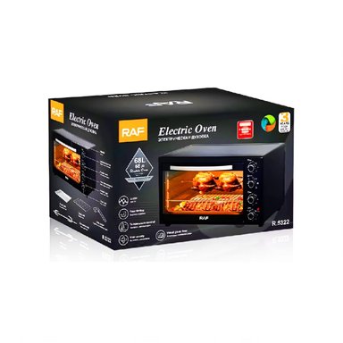 HORNO ELÉCTRICO MULTIFUNCIONAL RAF R.5322 A 60L - 3