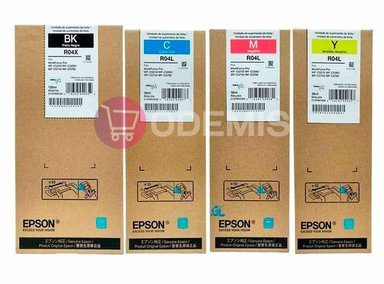KIT TINTAS EPSON NEGRO PACKX4 C5710 C5790 C5210 C5290CYMB