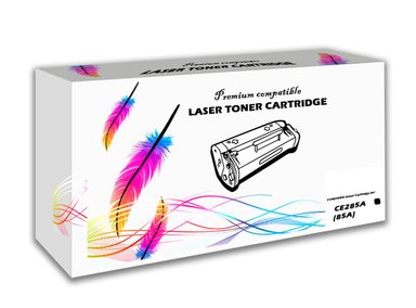 TONER HP 85A BLACK CE285A 1.6K PÁG. P1102 COMPATIBLE
