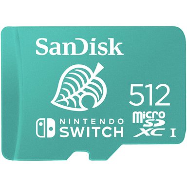ACCESORIO FOTOGRAFIA SANDISK 512GB UHS-I MICROSDXC MEMORY CARD FOR THE NINTENDO SWITCH - 1